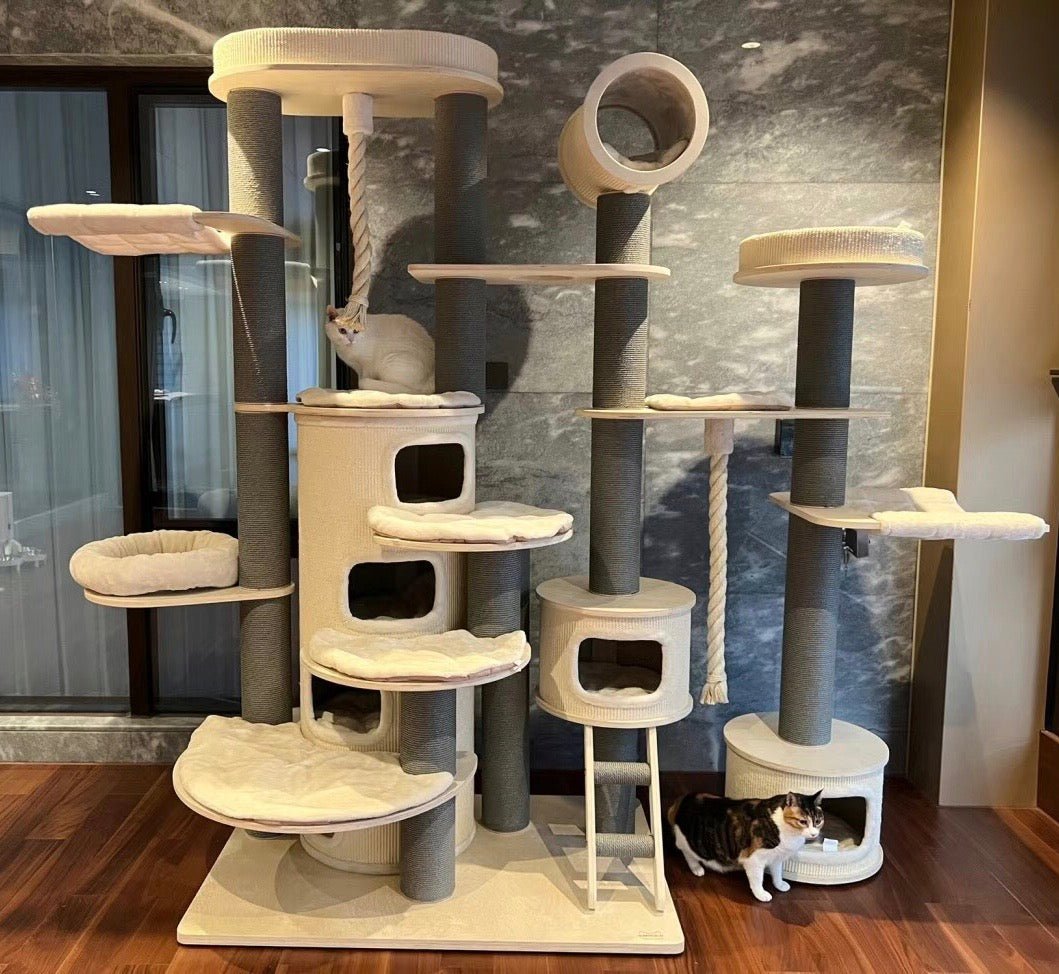 Honeypot Cat Multi-Layer Cat Villa for Large Cats