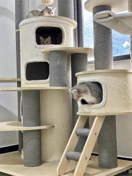 Honeypot Cat Multi-Layer Cat Villa for Large Cats