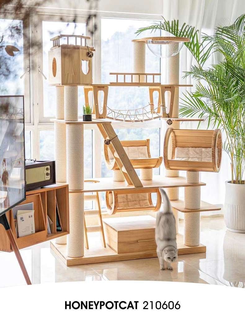 Honeypot Cat Playground Cat Tree