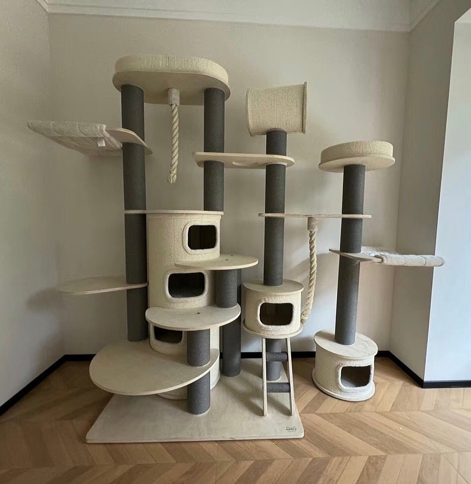 Honeypot Cat Multi-Layer Cat Villa for Large Cats