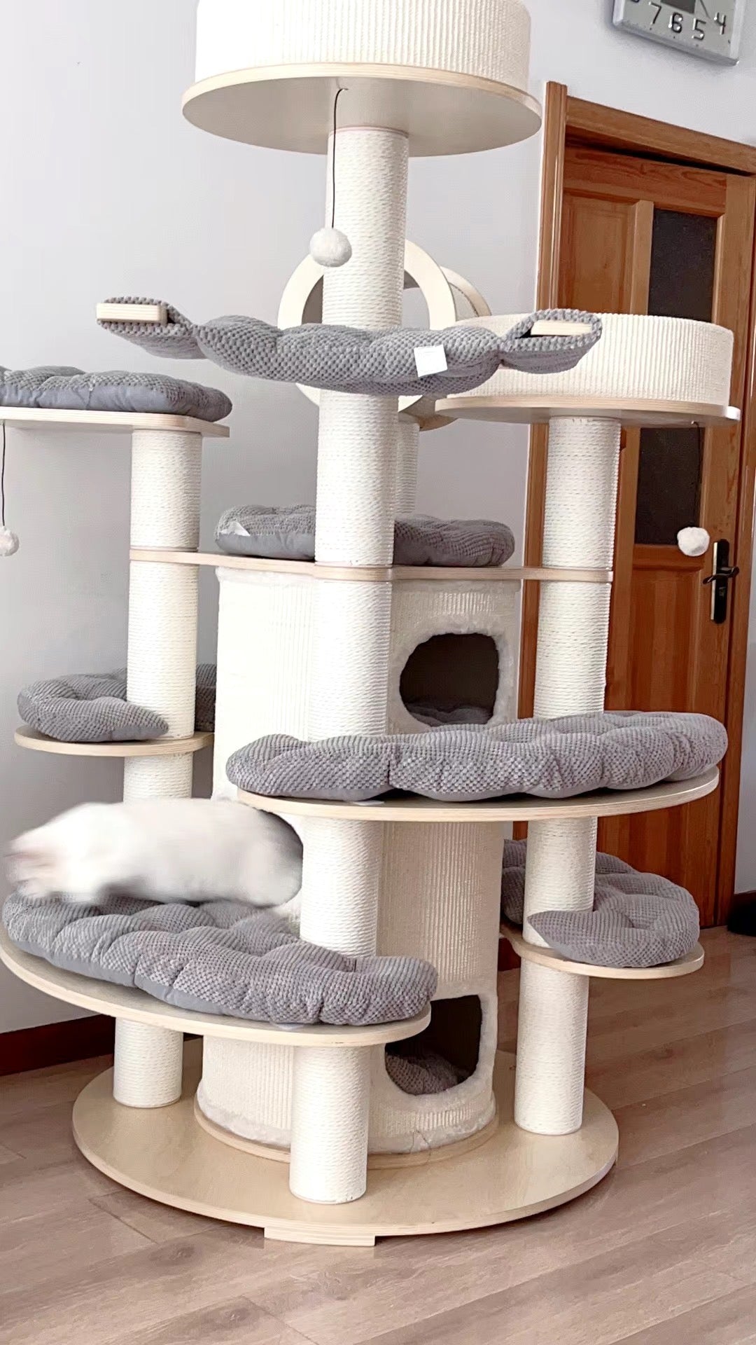 Honeypot Cat Climbing Villa for Multi-Cats Household