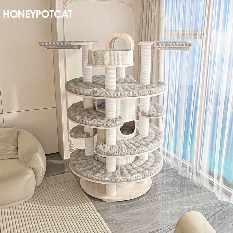 Honeypot Cat Climbing Villa for Multi-Cats Household