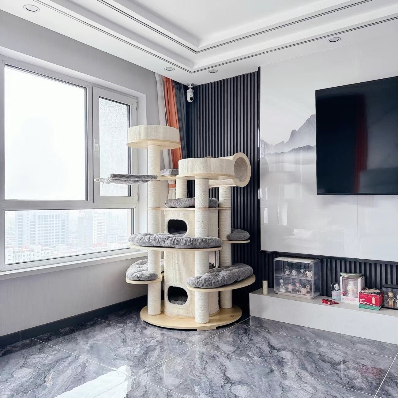 Honeypot Cat Climbing Villa for Multi-Cats Household