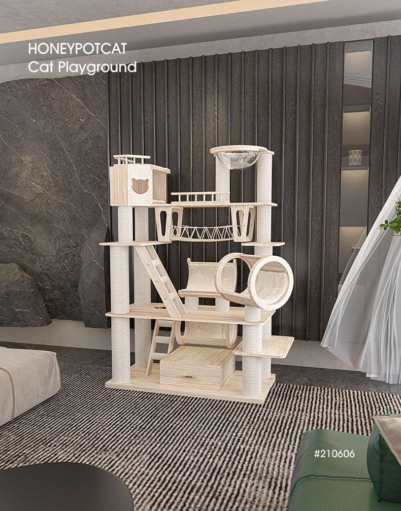 Honeypot Cat Playground Cat Tree