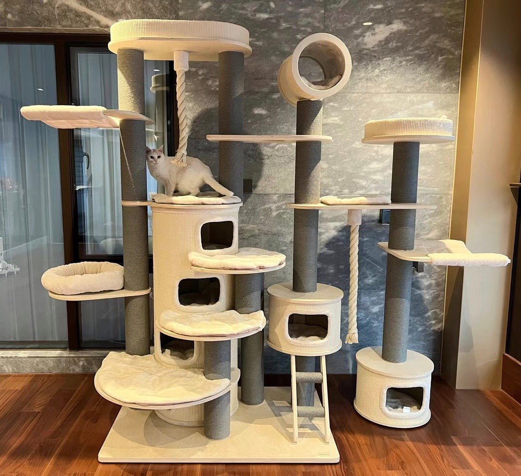 Honeypot Cat Multi-Layer Cat Villa for Large Cats