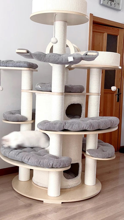 Honeypot Cat Climbing Villa for Multi-Cats Household