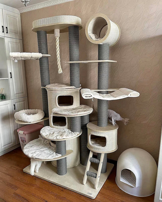 Honeypot Cat Multi-Layer Cat Villa for Large Cats