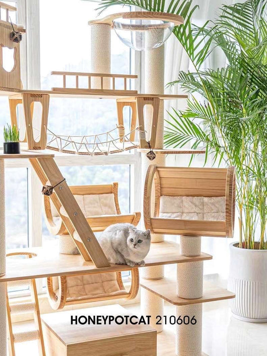 Honeypot Cat Playground Cat Tree