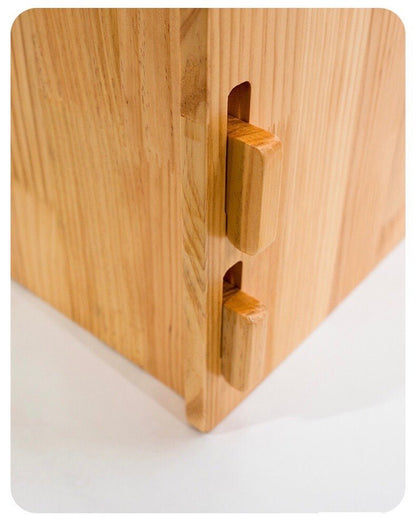 UXPET Canvas Pet Nest Pine Wood