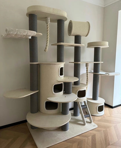 Honeypot Cat Multi-Layer Cat Villa for Large Cats